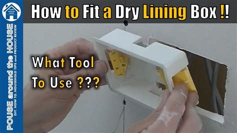 how to fix drywall box